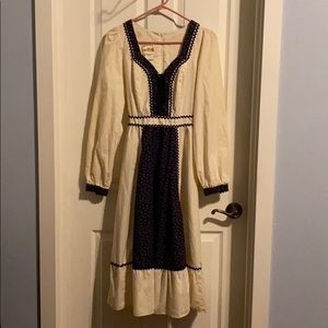 Vintage 1970’s Gunne Sax dress size 13